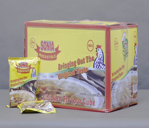 Sonia chicken cubes